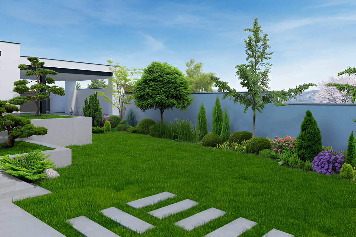 Creative garden layout designed by the Best Landscaping Services in Macomb