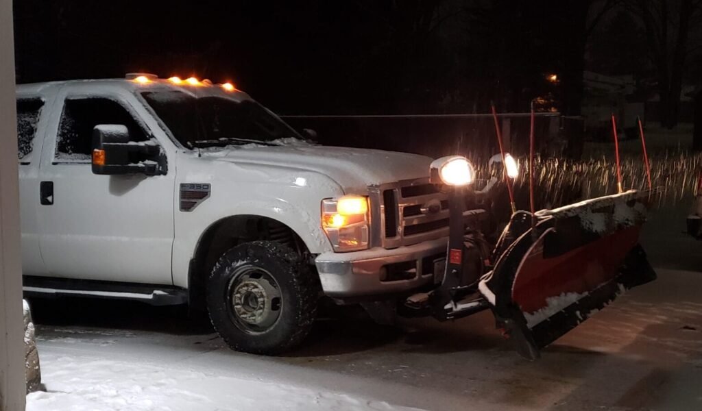 Snow Plowing Truck Tatrabuilt