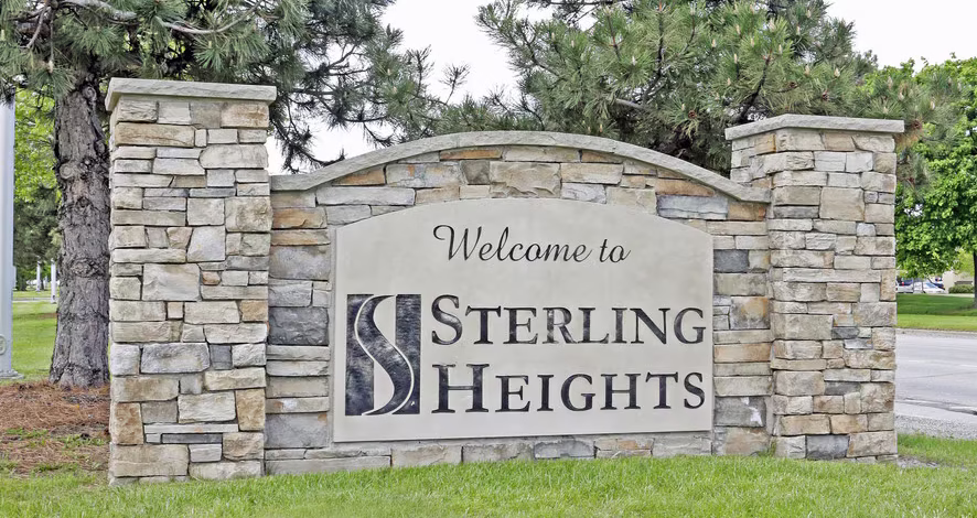 Sterling Heights French Drain Installation